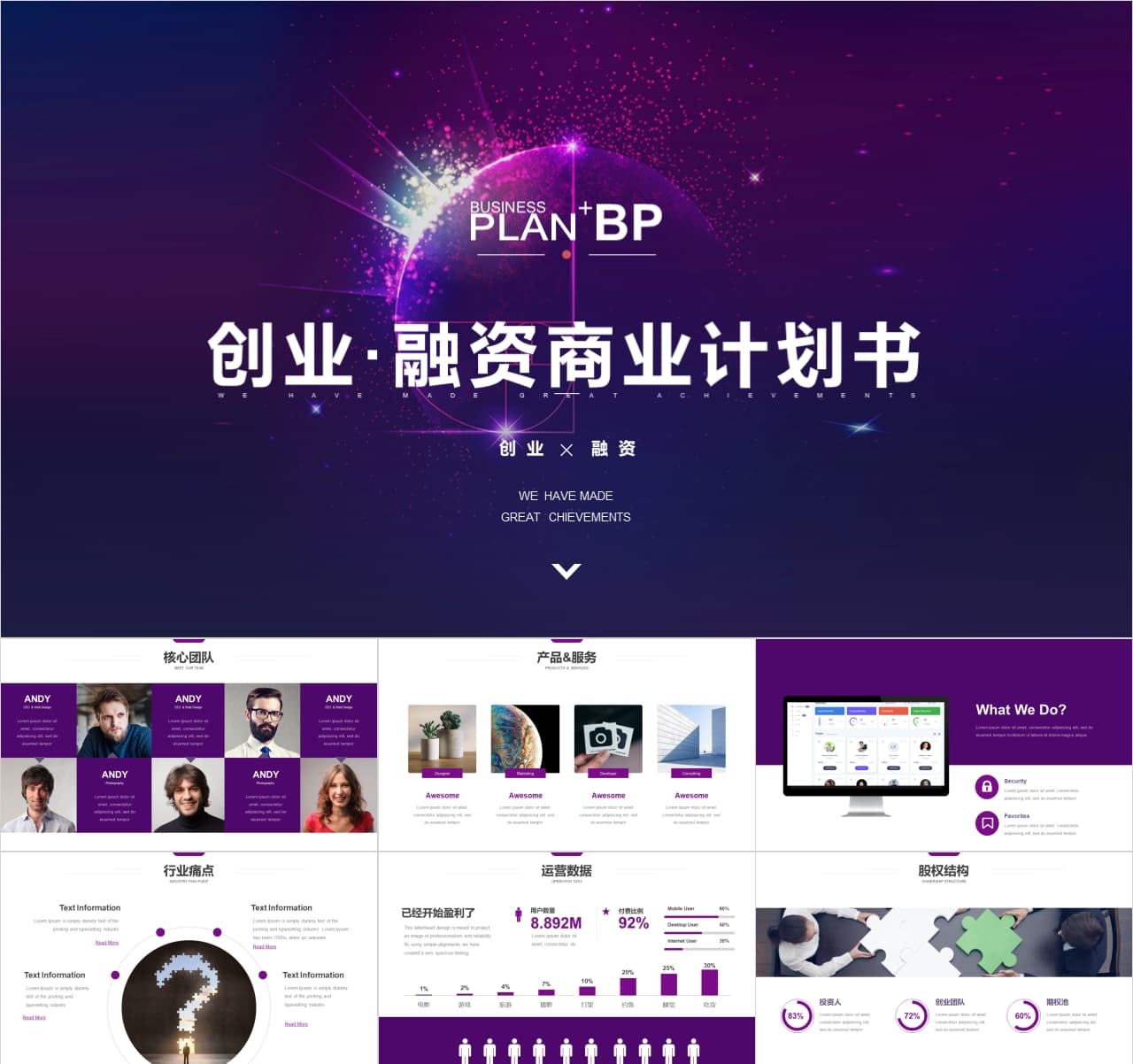 大学生创新创业项目计划书